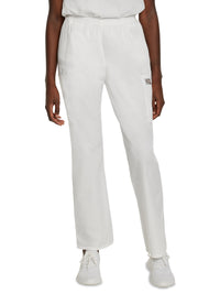 Women's Three-Pocket High-Rise Triple-Elastic Waist Pant - 83221 - White
