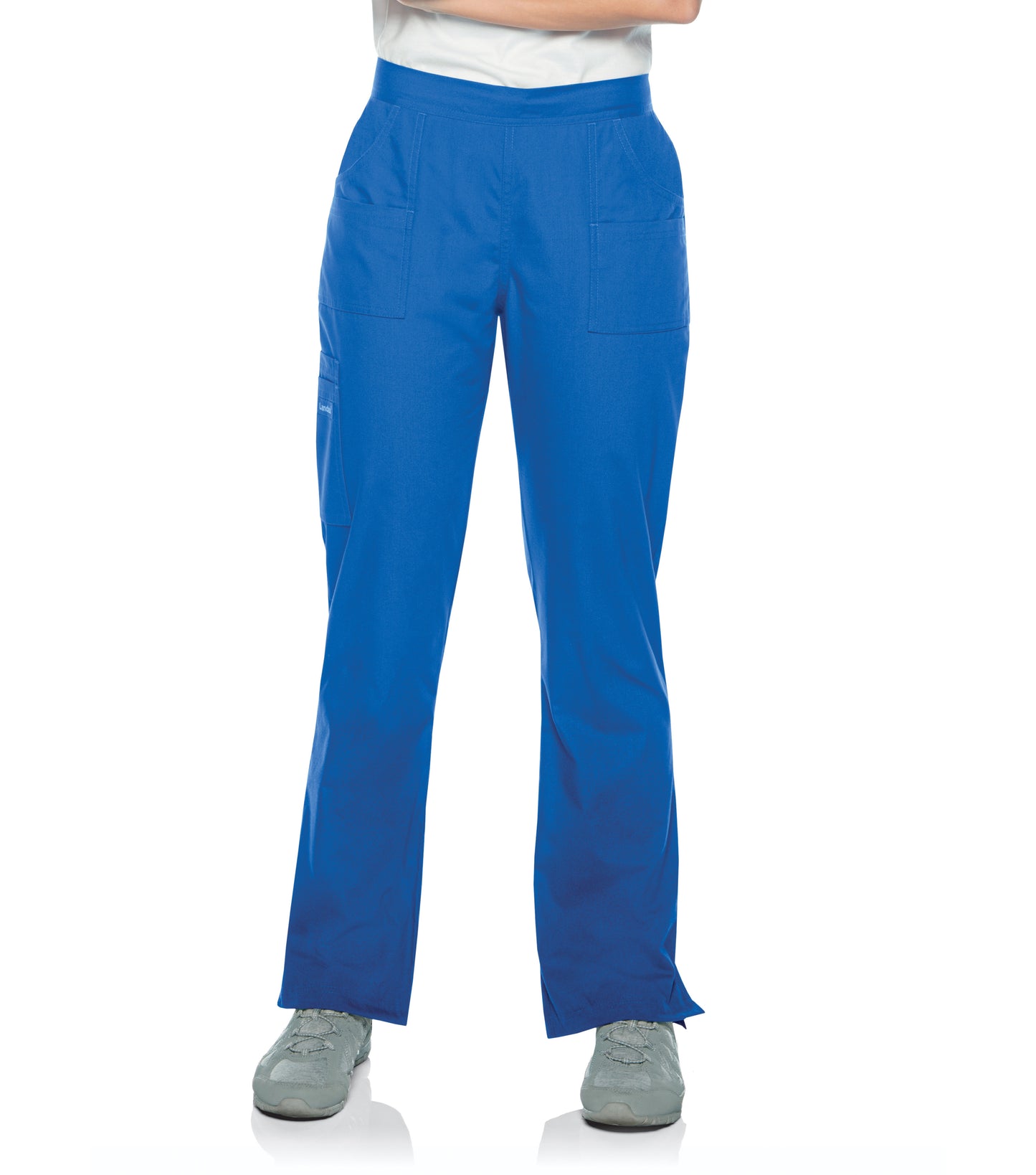 Women's 7-Pocket Straight Leg Cargo Scrub Pant - 8380 - Royal Blue