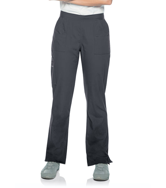 Women's 7-Pocket Straight Leg Cargo Scrub Pant - 8380 - Graphite