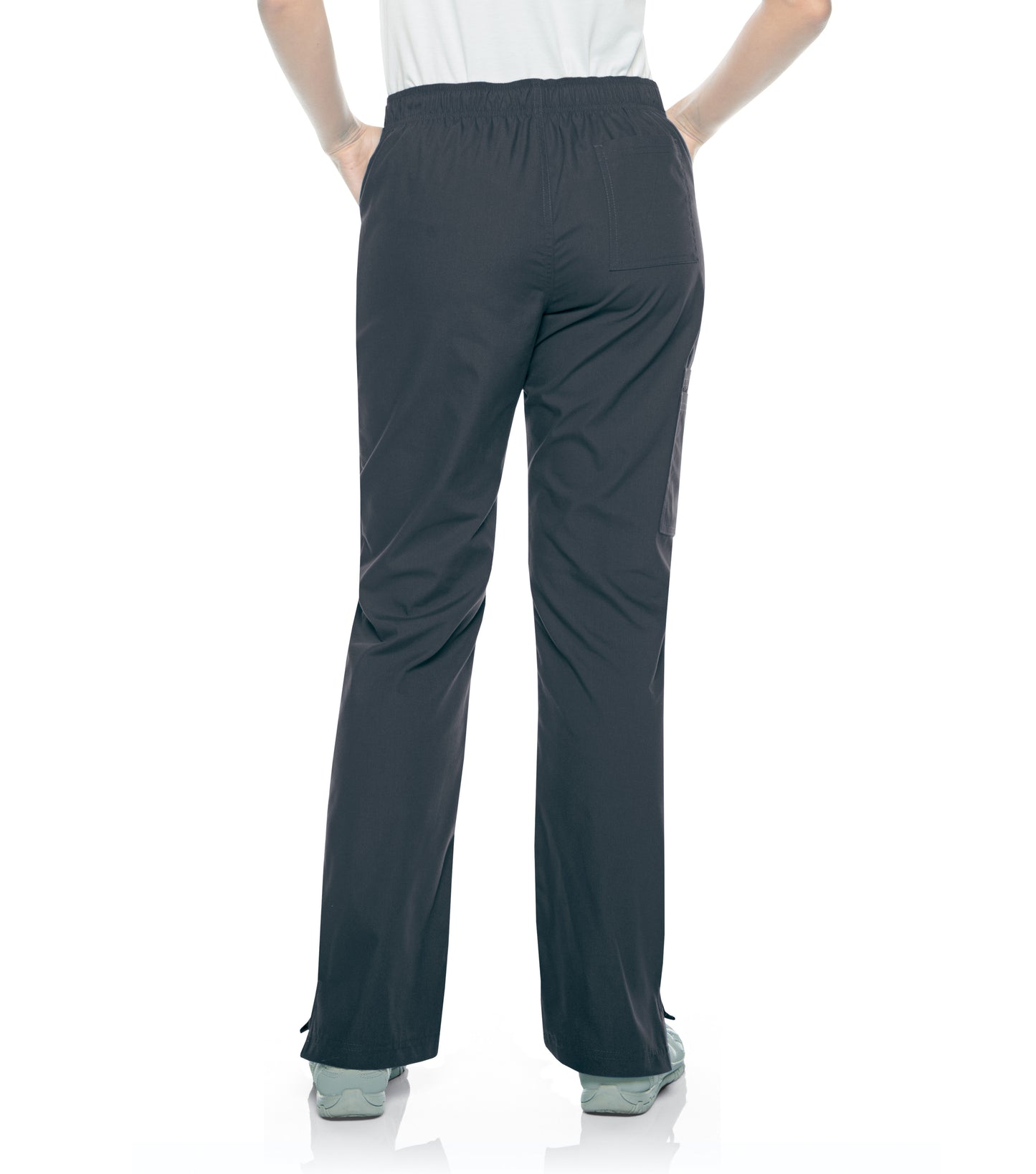 Women's 7-Pocket Straight Leg Cargo Scrub Pant - 8380 - Graphite