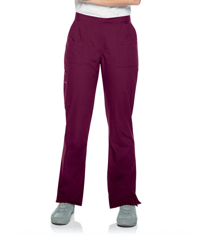 Women's 7-Pocket Straight Leg Cargo Pant - 8380 - Wine