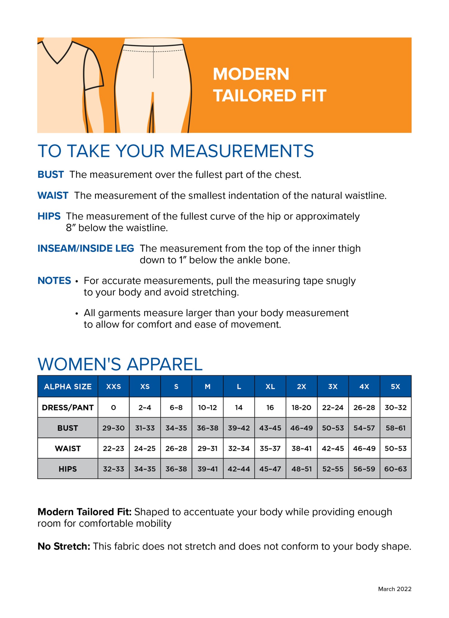 SIZECHART