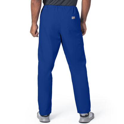 Unisex 2-Pocket High Rise Waist Straight Leg Scrub Pant - 85221 - Cobalt