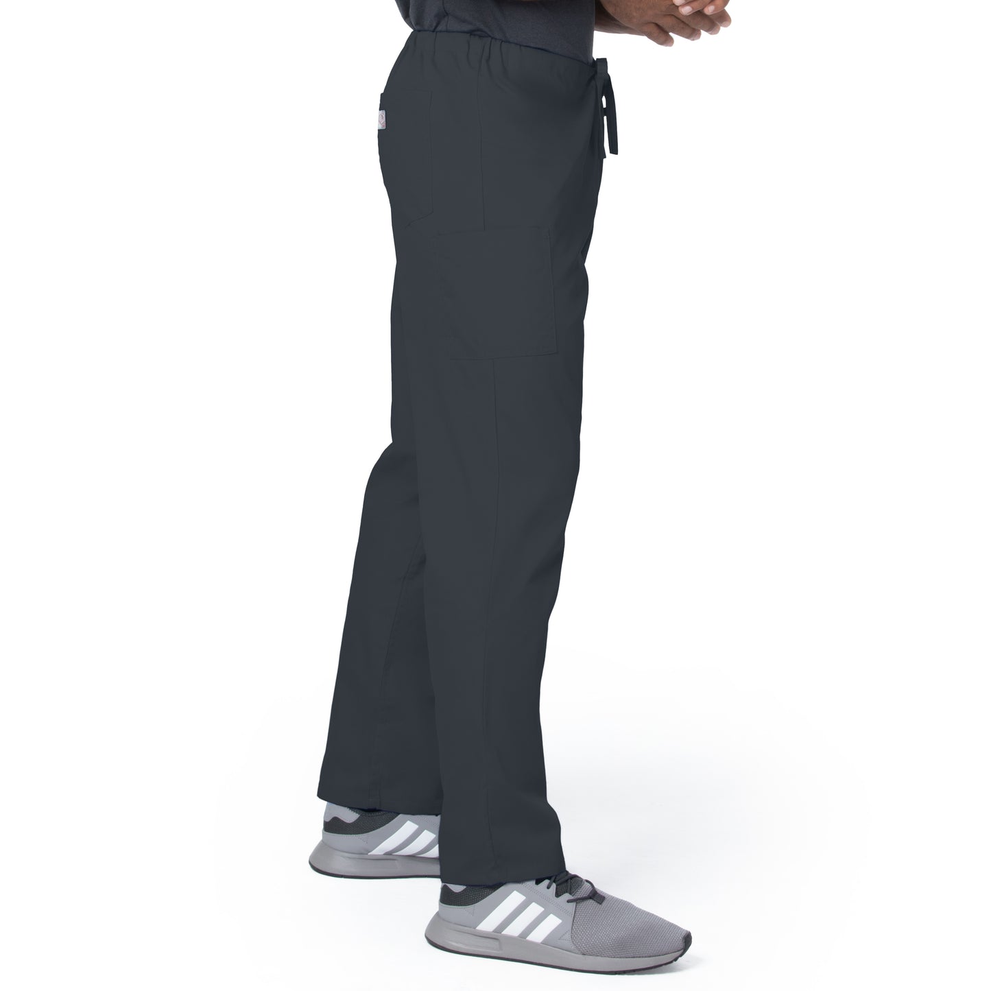 Unisex 2-Pocket High Rise Waist Straight Leg Scrub Pant - 85221 - Graphite