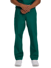 Unisex Two-Pocket High Rise Waist Straight Leg Pant - 85221 - Hunter