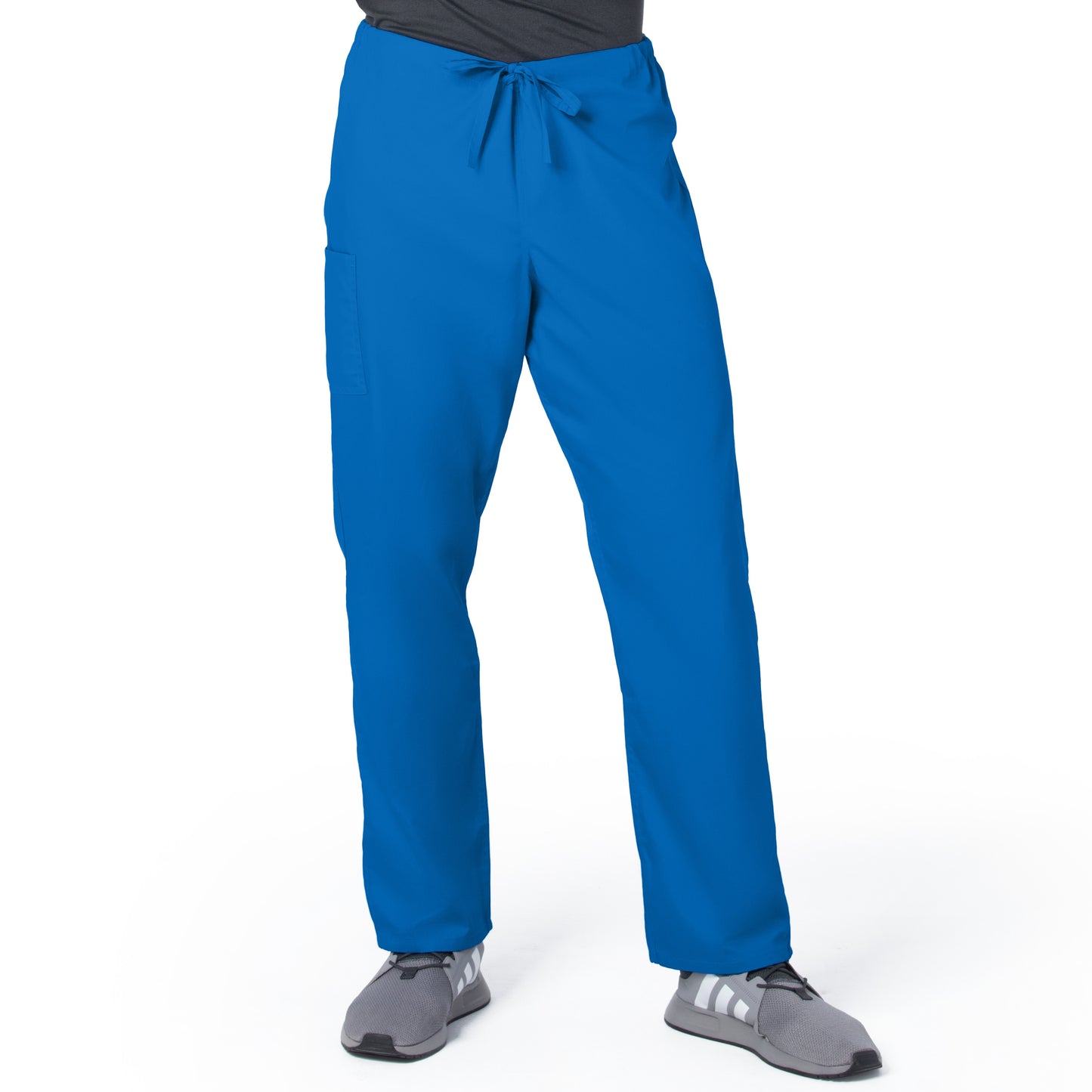 Unisex 2-Pocket High Rise Waist Straight Leg Scrub Pant - 85221 - Royal Blue