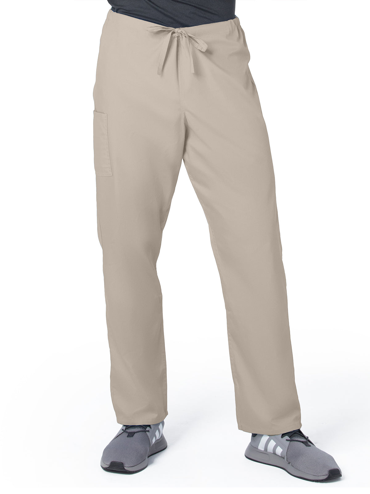 Unisex 2-Pocket High Rise Waist Straight Leg Scrub Pant - 85221 - Sandstone