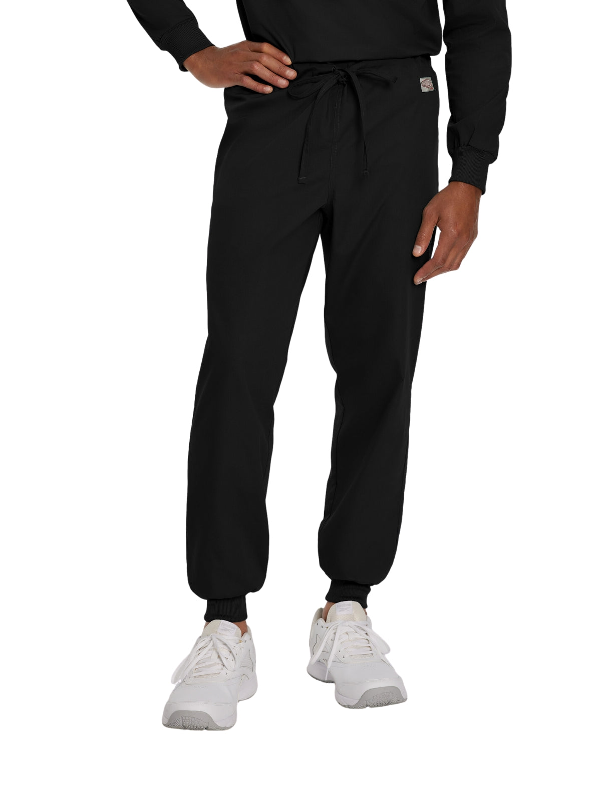 Unisex Mid-Rise Waist Jogger Pant - LB404 - Black