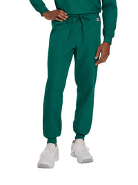 Unisex Pocketless Mid-Rise Waist Jogger Pant - LB404 - Hunter
