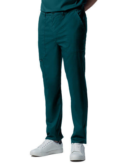 Men's 6-Pocket Zipper Fly Straight Leg Pant - LB408 - Caribbean