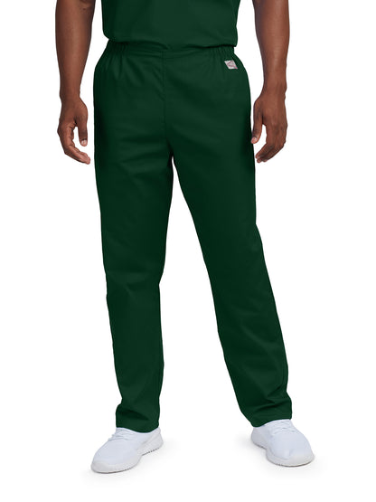 Unisex Pocketless Flex-Waist Scrub Pants - LB411 - Hunter