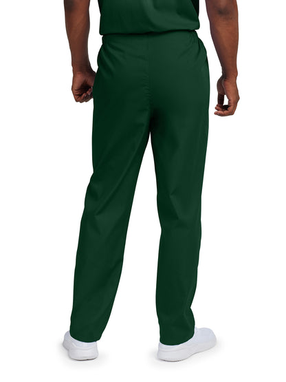 Unisex Pocketless Flex-Waist Scrub Pants - LB411 - Hunter