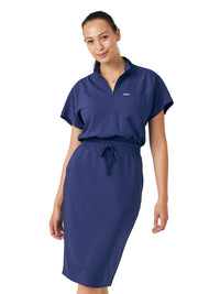 Women's Three-Pocket Dress - LD607 - Navy