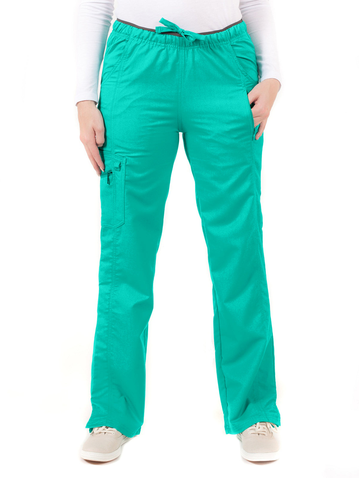Women's Fashion Cargo Pant - 1320 - Turquoise