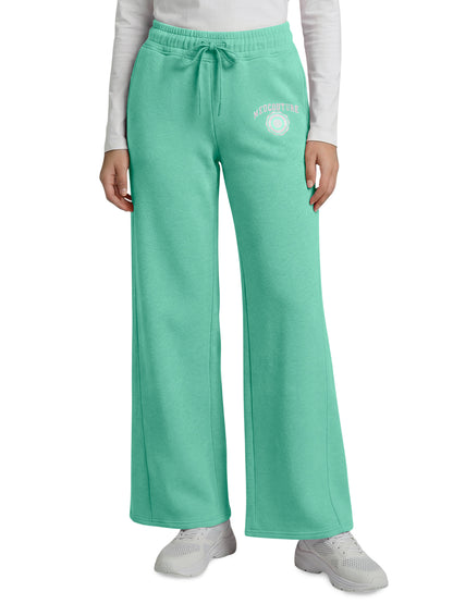Women's 2-Pocket Wide Leg Pant - 00024 - Mint Condition Heather