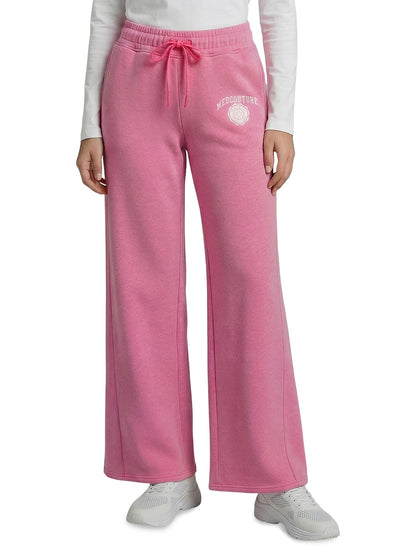 Women's 2-Pocket Wide Leg Pant - 00024 - Pink Power Heather