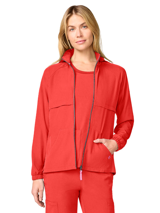 Women's 3-Pocket Warm Up Jacket - 00028 - One In A Melon