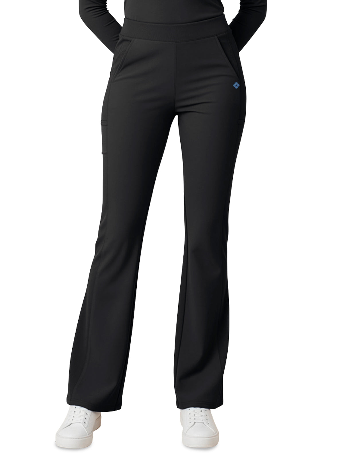 Women's 4-Pocket Flare Leg Pant - 00078 - Black