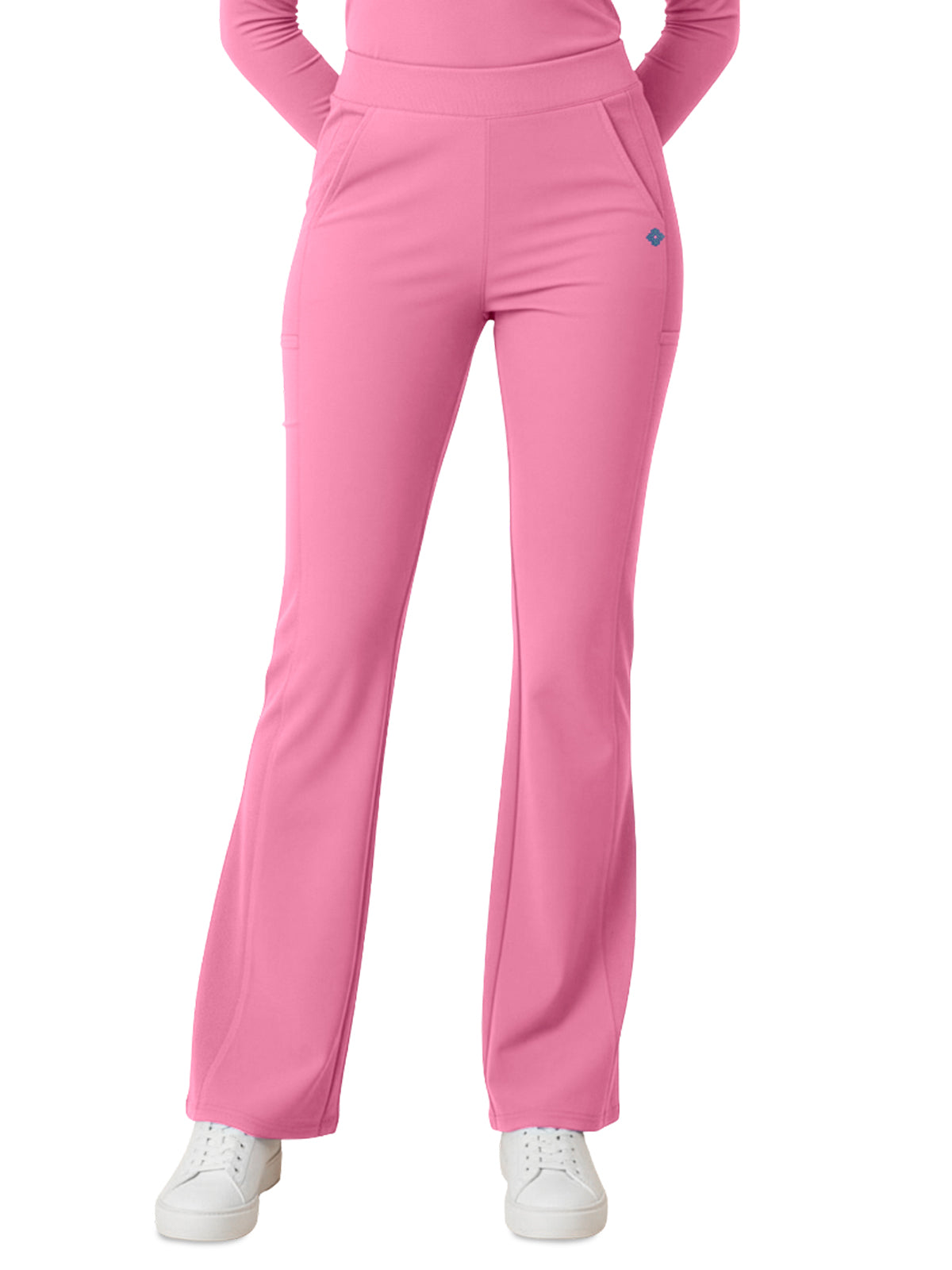 Women's 4-Pocket Flare Leg Pant - 00078 - Taffy Pink