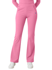 Women's 4-Pocket Flare Leg Pant - 00078 - Taffy Pink