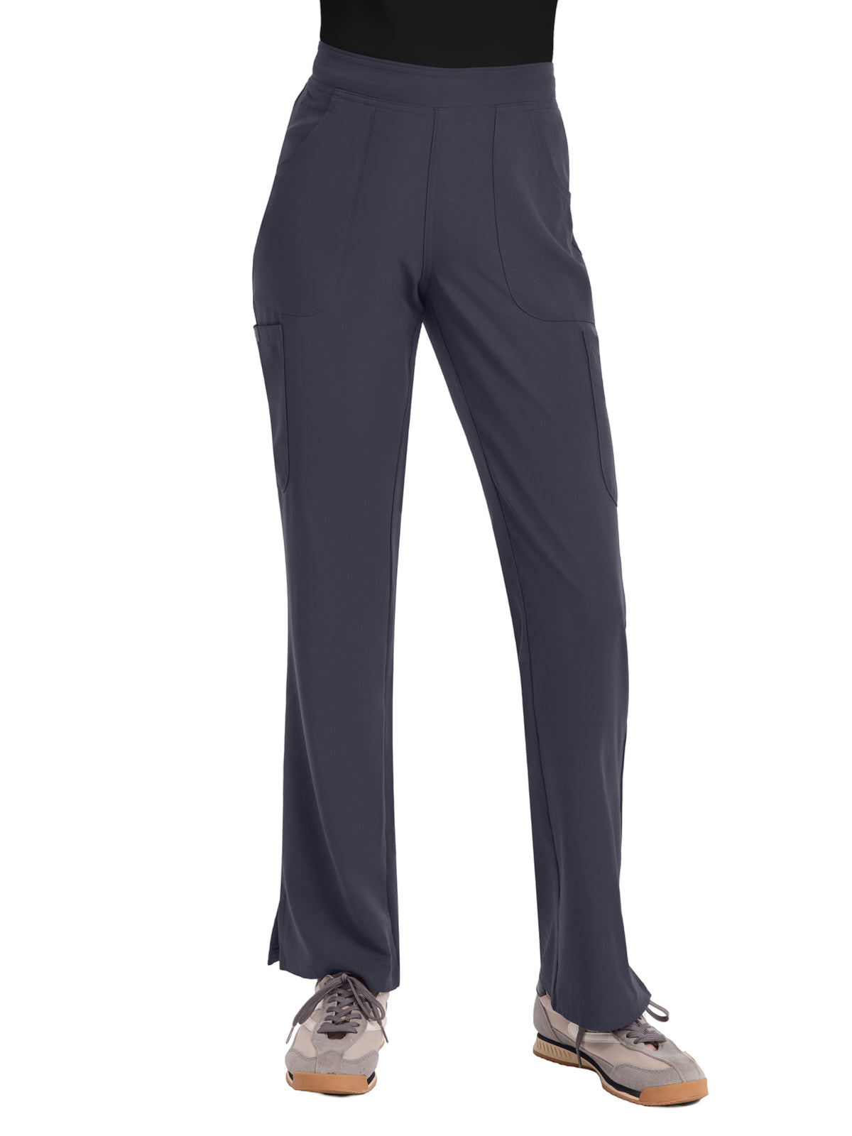 Women's 4-Pocket Flare Leg Pant - 010 - Pewter