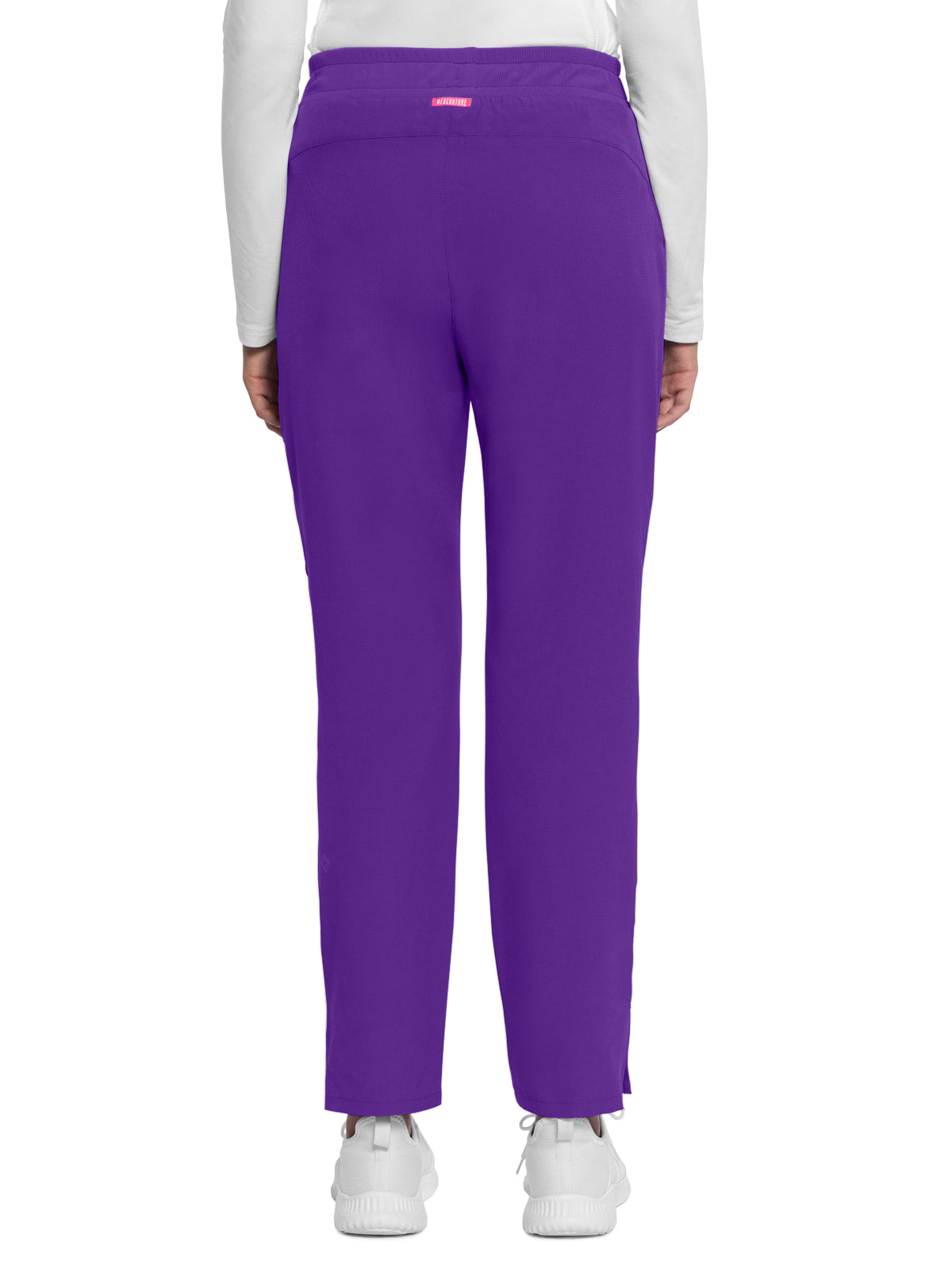 Women's 4-Pocket Mid Rise Scrub Pant - 101 - Purple Surge