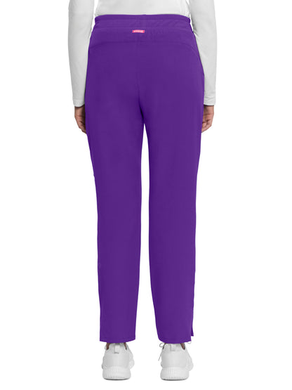 Women's 4-Pocket Mid Rise Scrub Pant - 101 - Purple Surge