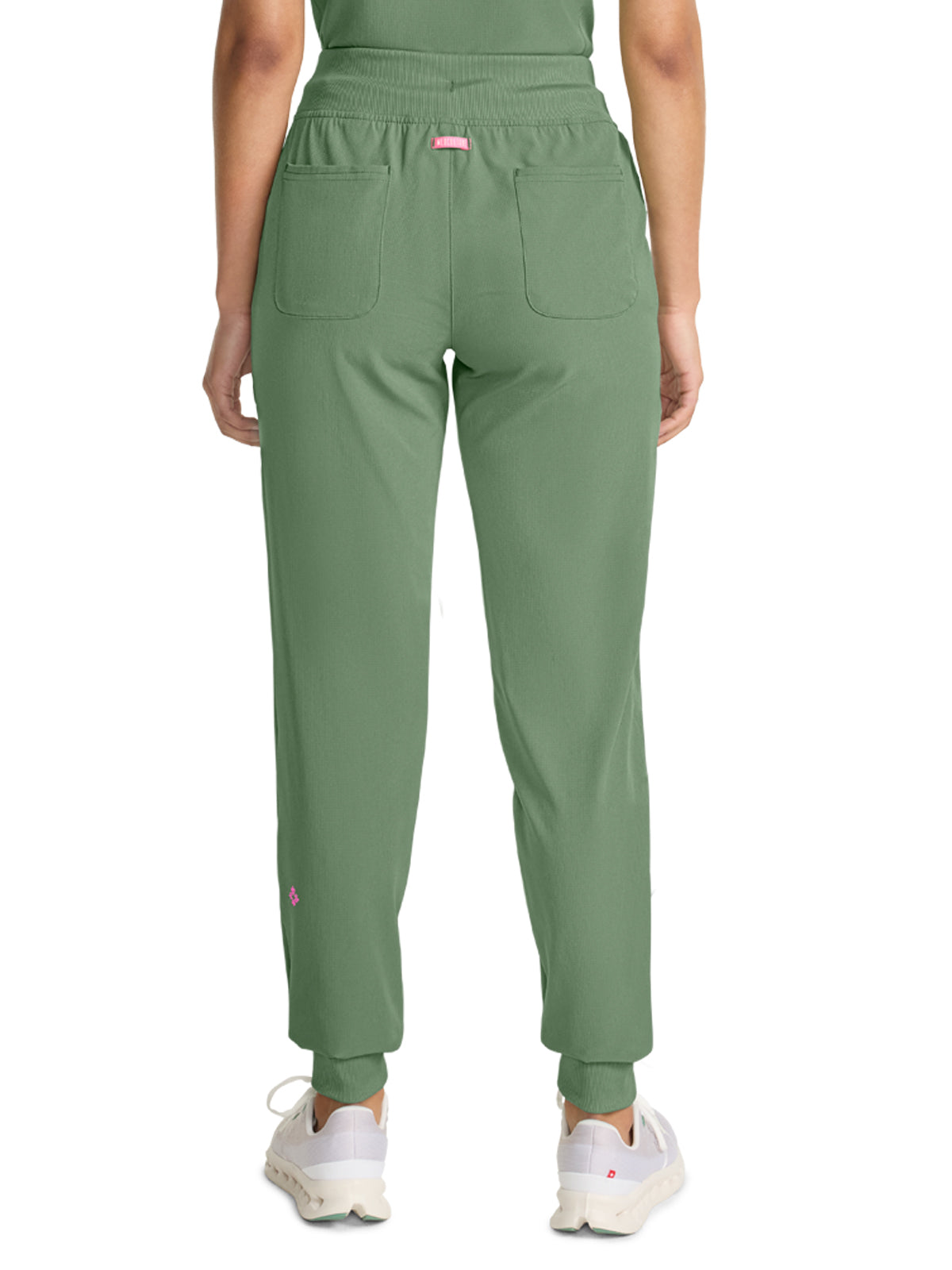 Women's 5-Pocket Mid Rise Jogger Scrub Pant - 102 - Beyond Green