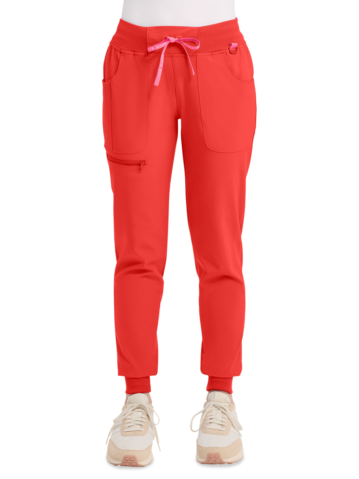 Women's 5-Pocket Mid Rise Jogger Pant - 102 - One In A Melon