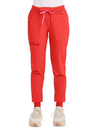 Women's 5-Pocket Mid Rise Jogger Pant - 102 - One In A Melon
