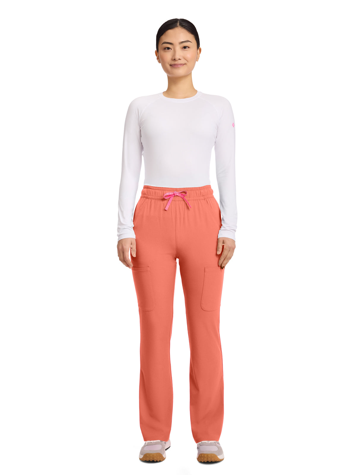 Women's 4-Pocket Flare Pant - 104 - Coral Fusion