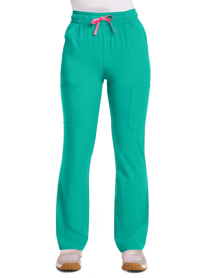 Women's 4-Pocket Flare Pant - 104 - Teal Tonic