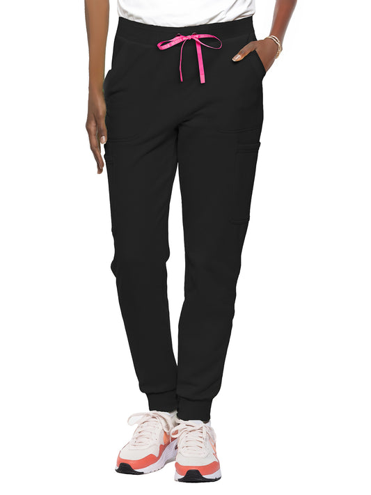 Women's 2-Pocket Natural Rise Jogger - 106 - Black