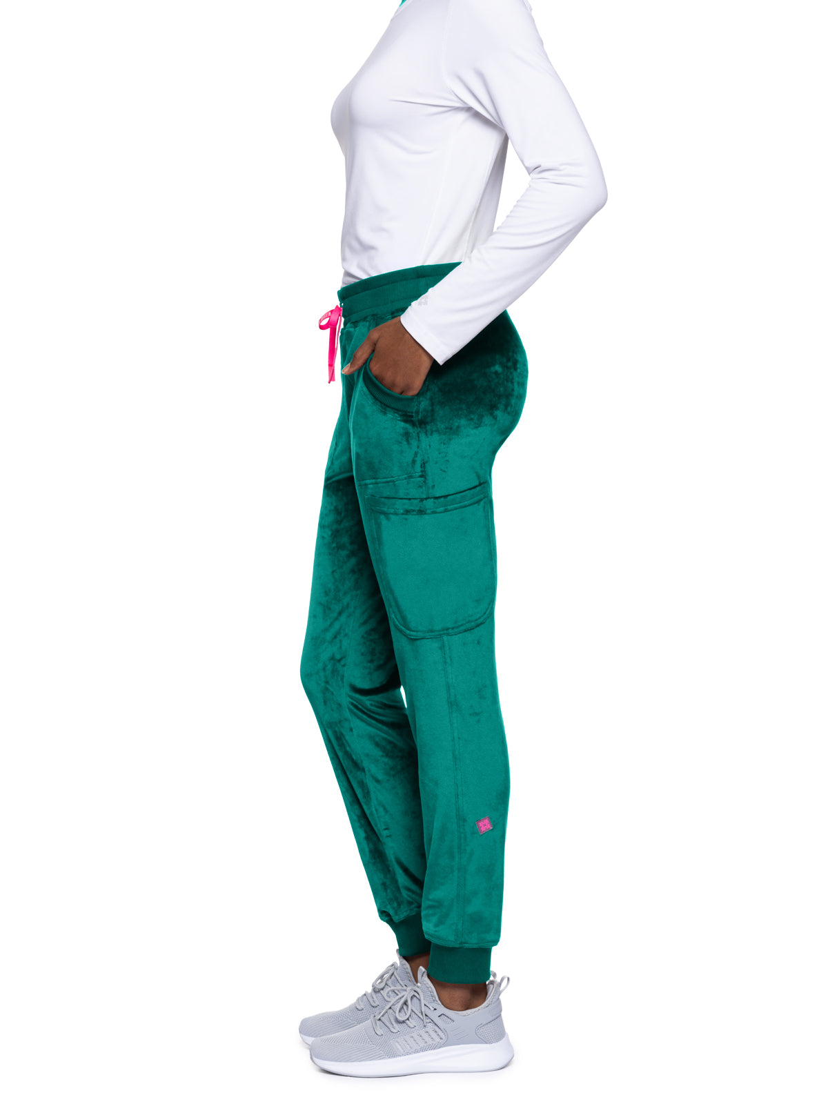 Women's 2-Pocket Natural Rise Jogger - 107 - Deep Emerald