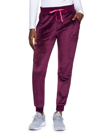 Women's 2-Pocket Natural Rise Jogger - 107 - Wine