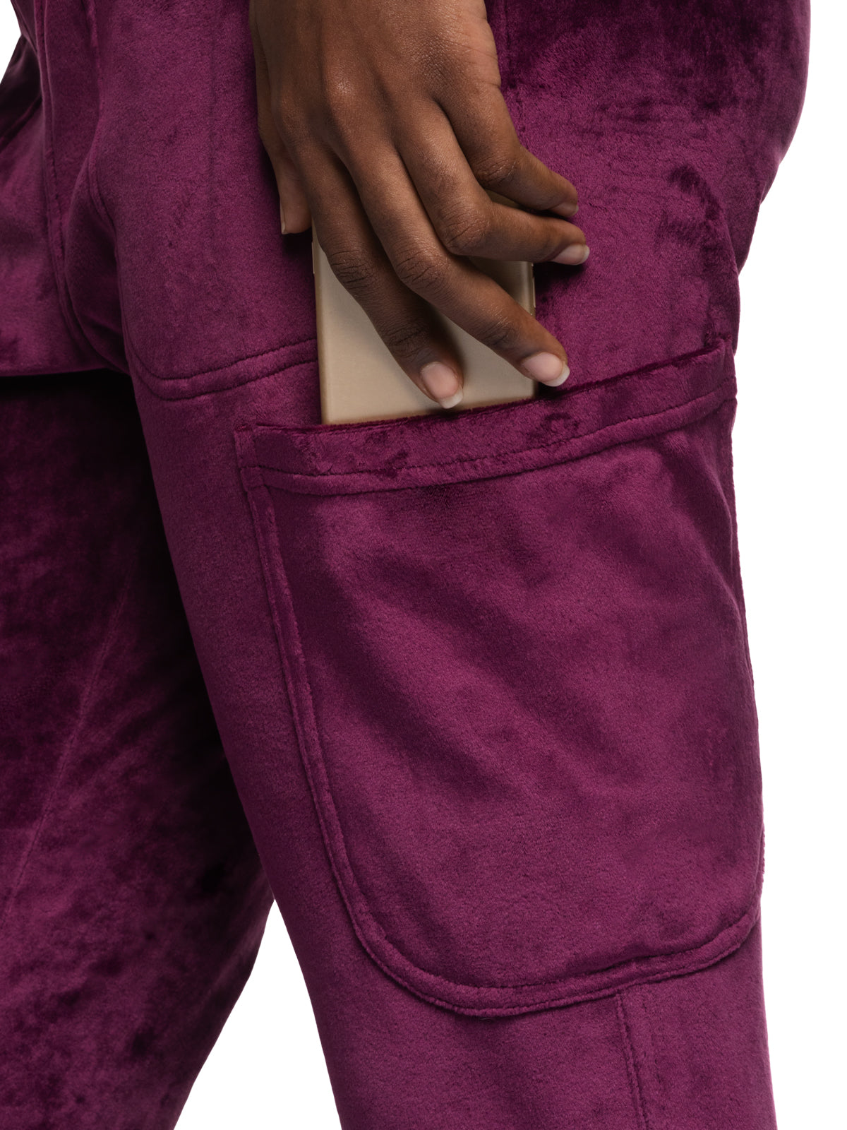 Women's 2-Pocket Natural Rise Jogger - 107 - Wine