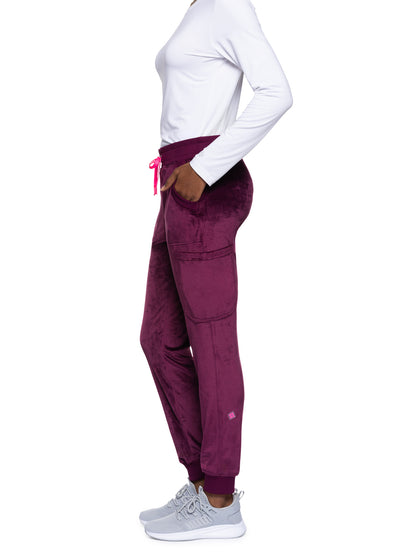 Women's 2-Pocket Natural Rise Jogger - 107 - Wine