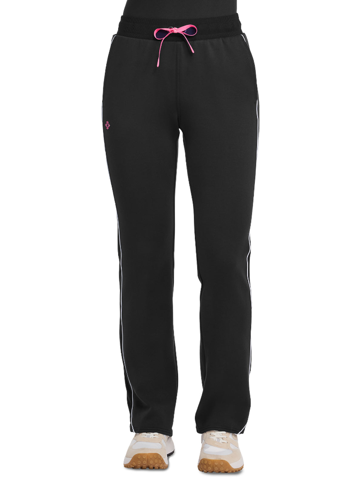 Women's 2-Pocket Scuba Straight Leg Pant - 108 - Black