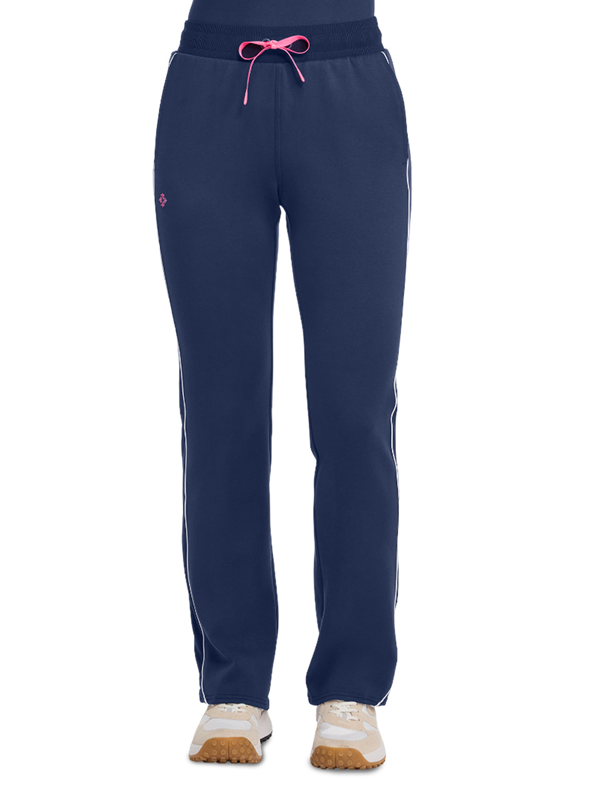 Women's 2-Pocket Scuba Straight Leg Pant - 108 - Navy