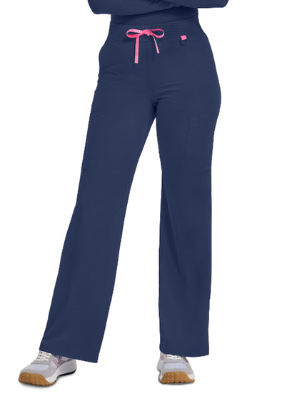 Women's 5-Pocket Wide Leg Pant - 109 - Navy