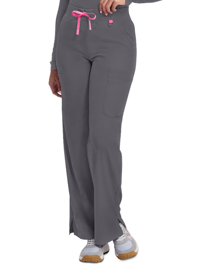 Women's 5-Pocket Wide Leg Pant - 109 - Pewter