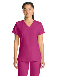 Women's 3-Pocket Shoulder Binding Top - 2411 - Aurora Berryalis