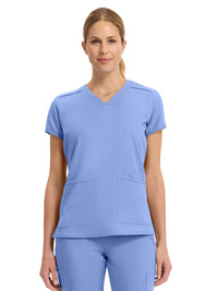 Women's 3-Pocket Shoulder Binding Top - 2411 - Ceil