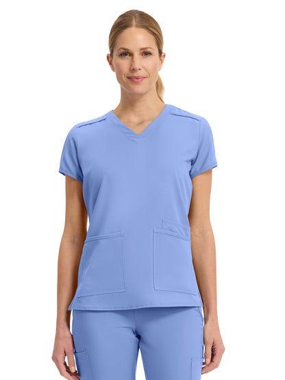 Women's 3-Pocket Shoulder Binding Top - 2411 - Ceil