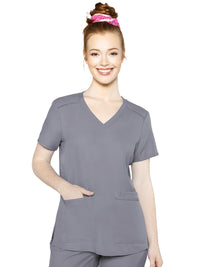 Women's 3-Pocket Shoulder Binding Top - 2411 - Cloud