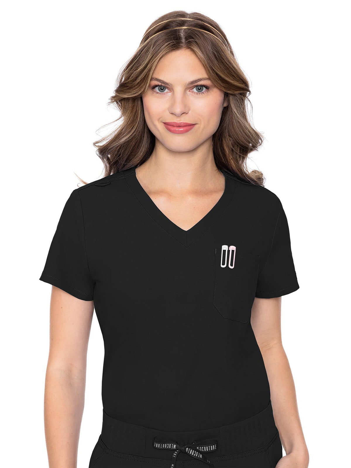 Women's 1-Pocket Tuck In Top - 2432 - Black