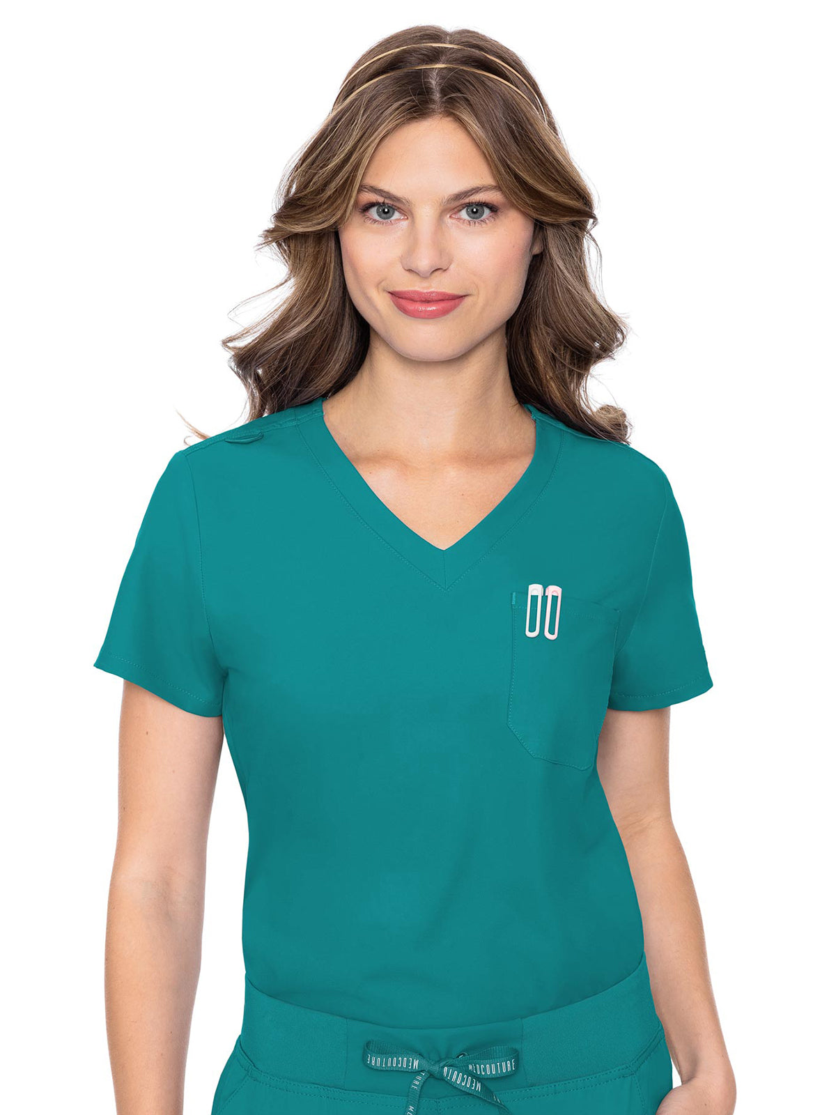 Women's 1-Pocket Tuck In Top - 2432 - Teal