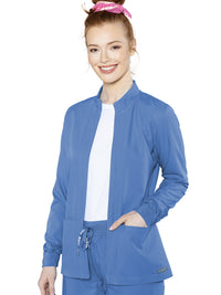 Women's 3-Pocket Zip Front Warm-Up Jacket - 2660 - Ceil
