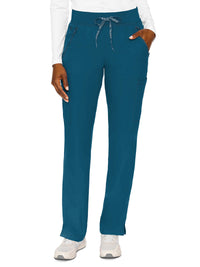 Women's 4-Pocket Jersey-Knit Waistband Pant - 2702 - Caribbean