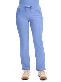 Women's 4-Pocket Jersey-Knit Waistband Pant - 2702 - Ceil